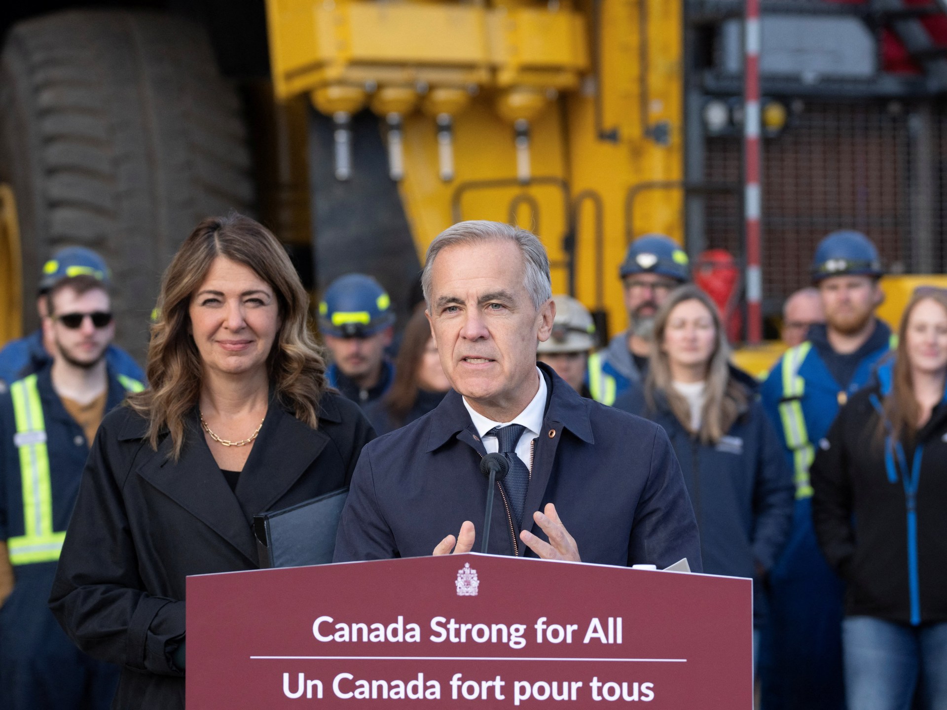 Canada’s Carney calls for unity as Alberta prepares for secession vote